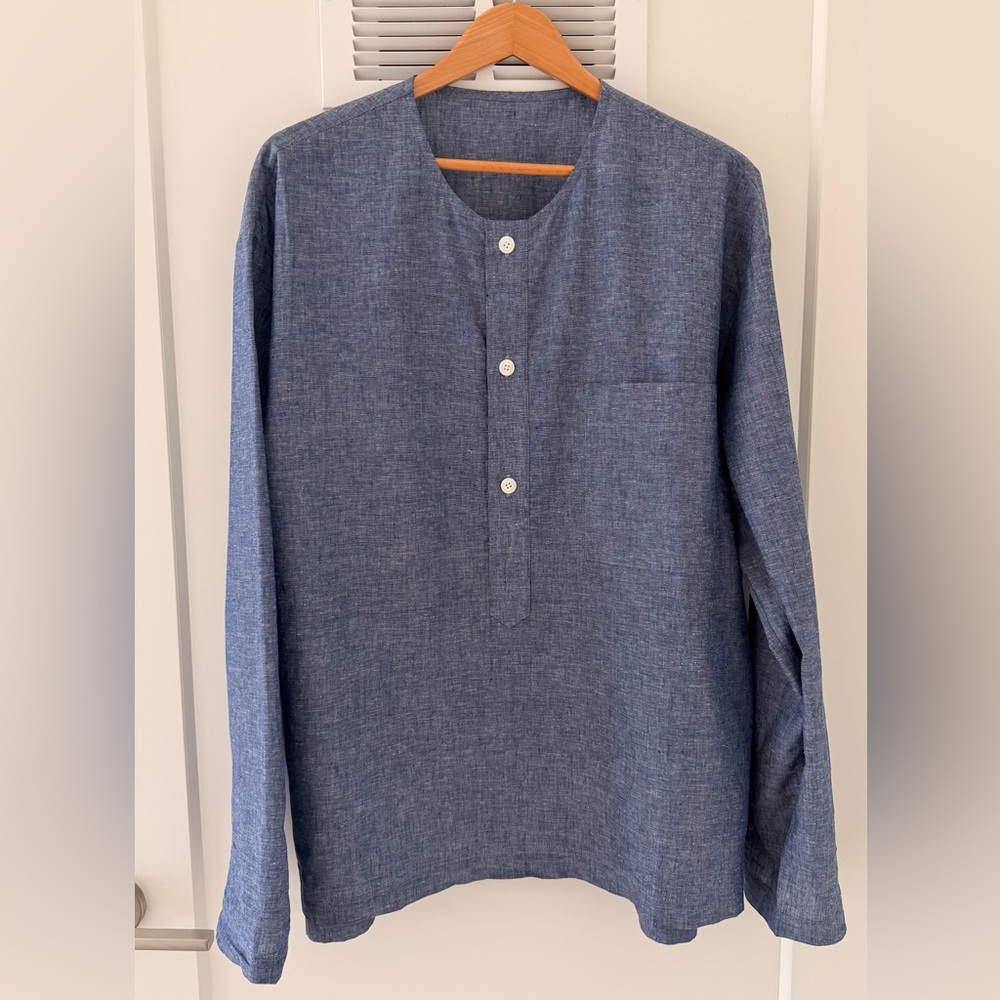 Todd Snyder Casual Blue Button Down Shirt
